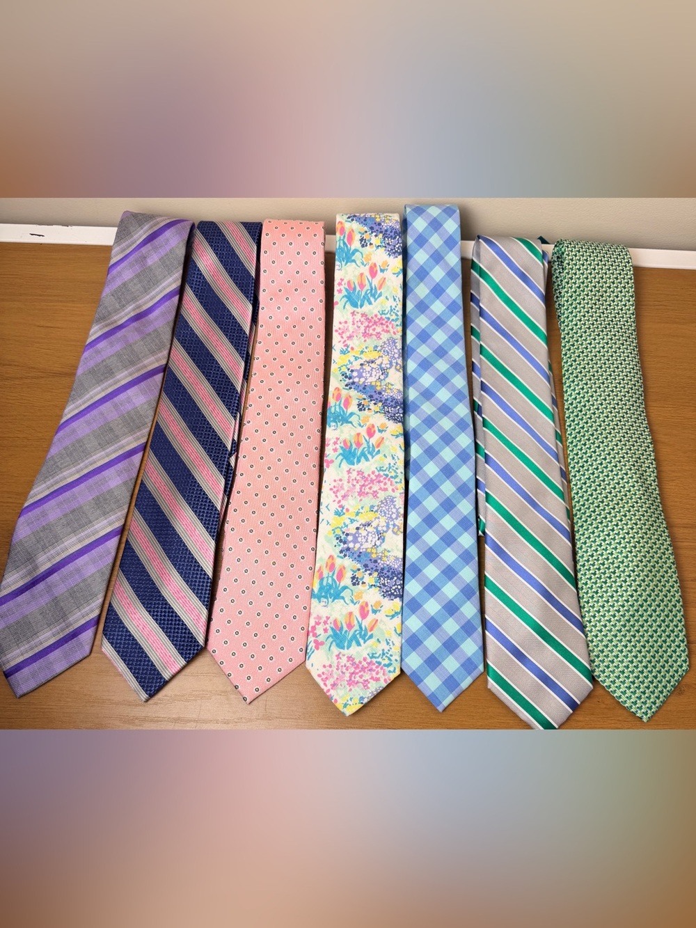 Designer Men's Ties (7) Preppy, Academia,
Country Club